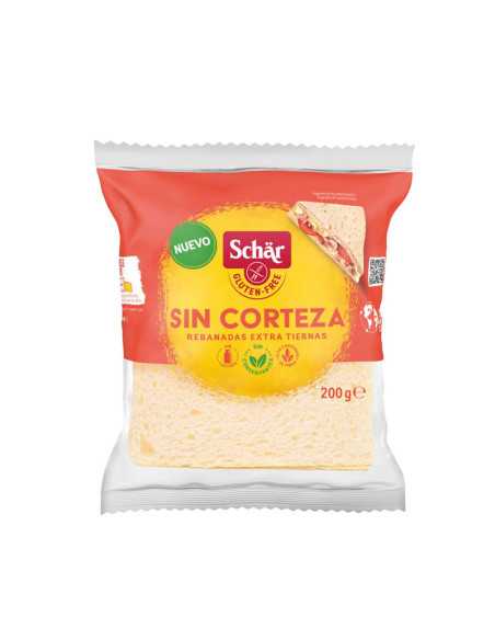 Pan Sandwich sin corteza 200g Schar Pan Sandwich sin corteza 200g Schar